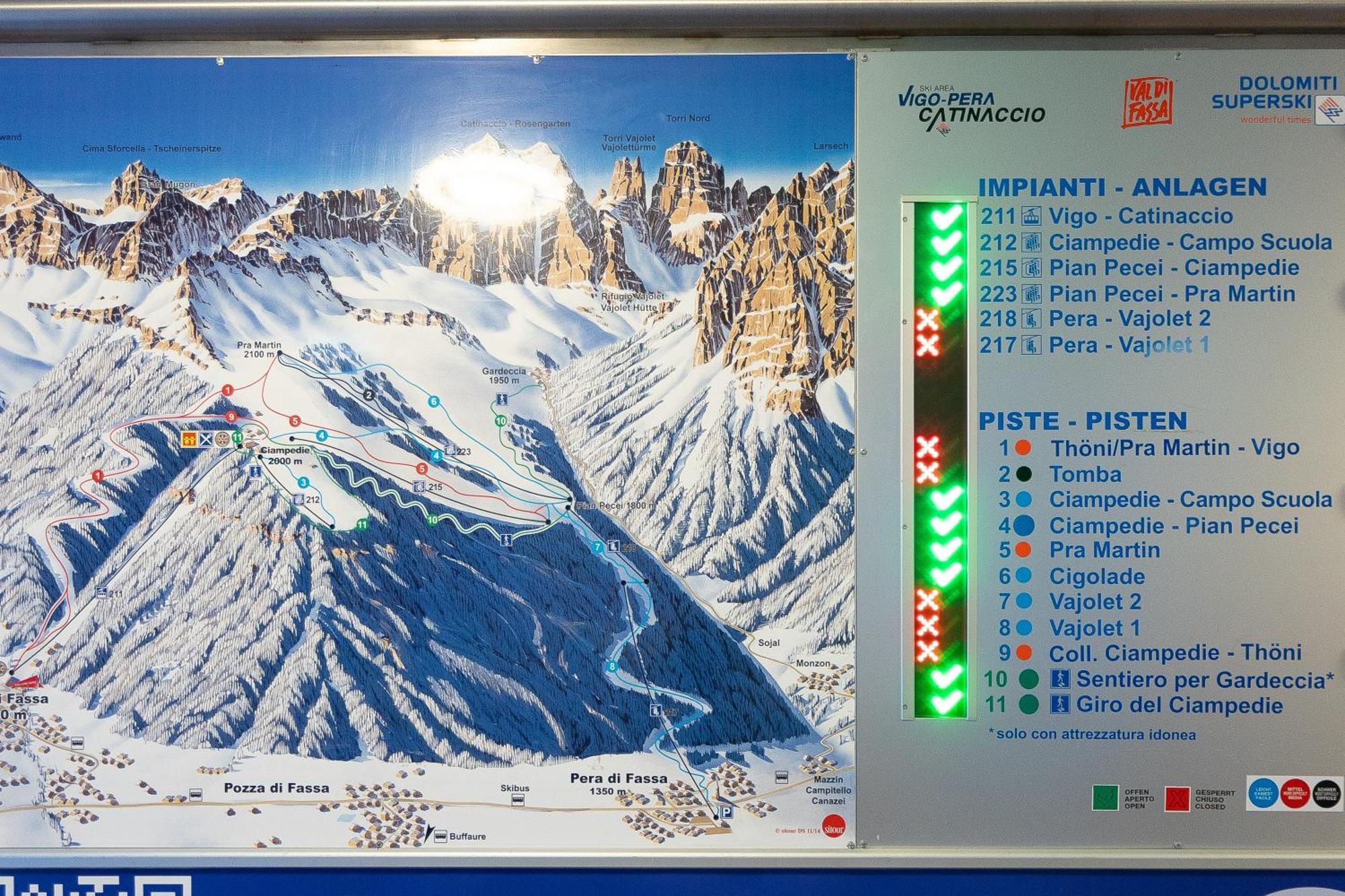 Ciasa De Vich Apartman Vigo di Fassa Kültér fotó